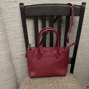 Kate Spade Deep Red Satchel